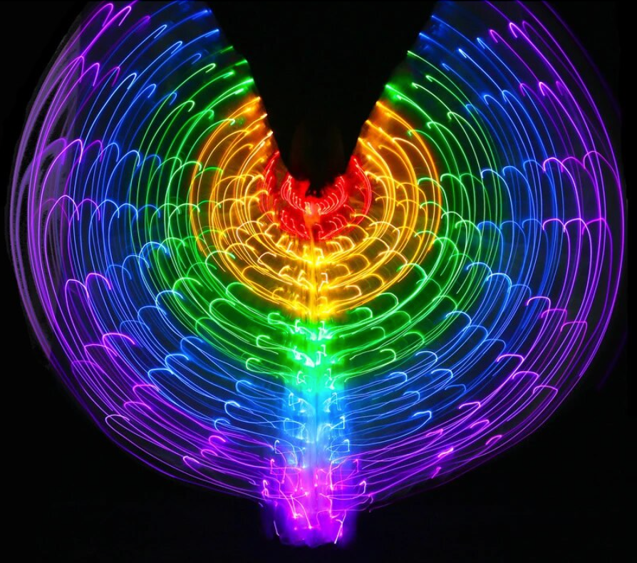 Peacock LED  Wings